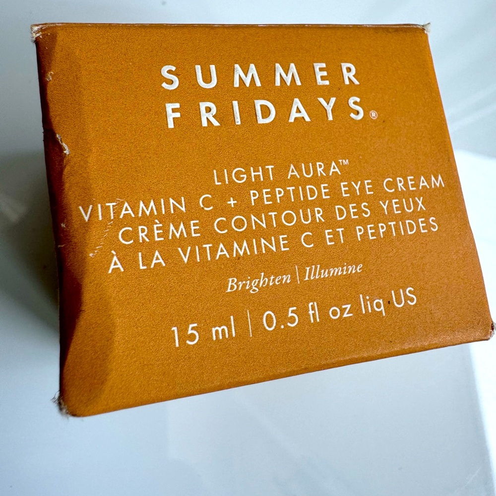 SUMMER FRIDAYS Light Aura Vitamin C + Peptide Eye Cream